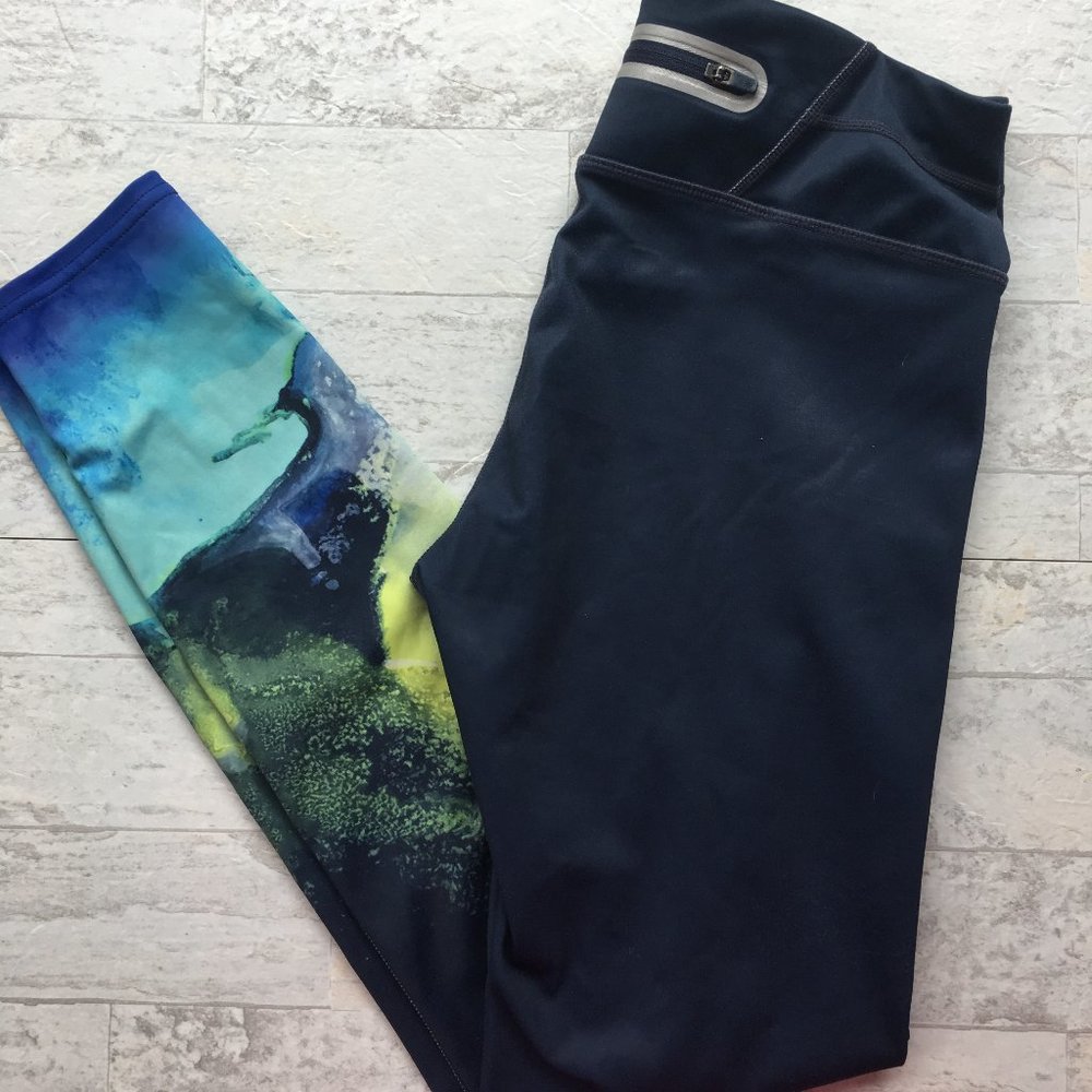 ATHLETA Mercury Sonar Tight Legging Watercolor S